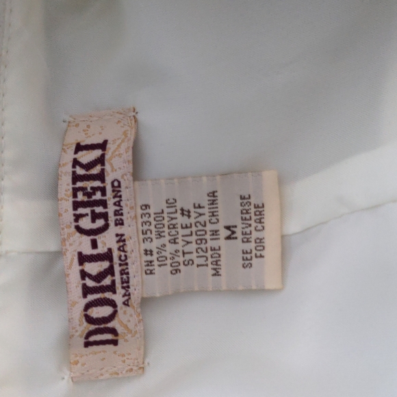 Cream wool coat - Picture 4 of 4